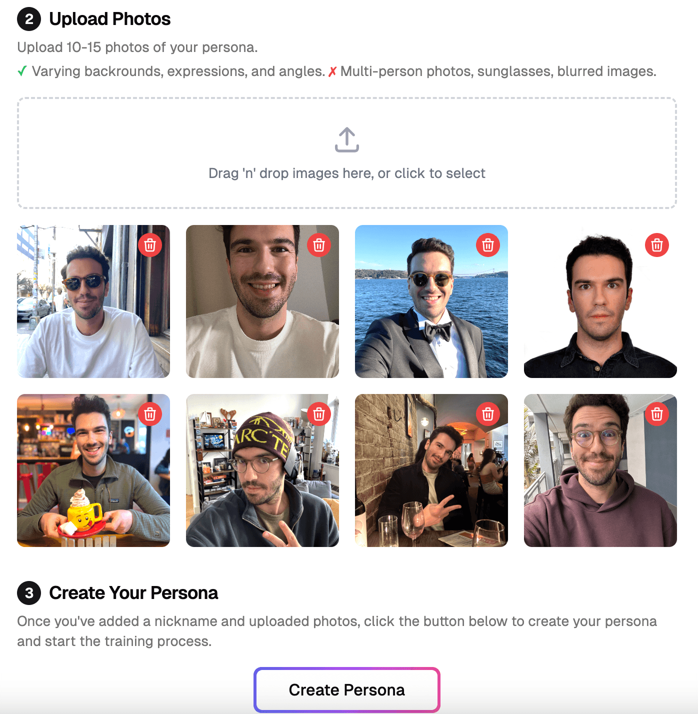 Upload Your Photo(s)
