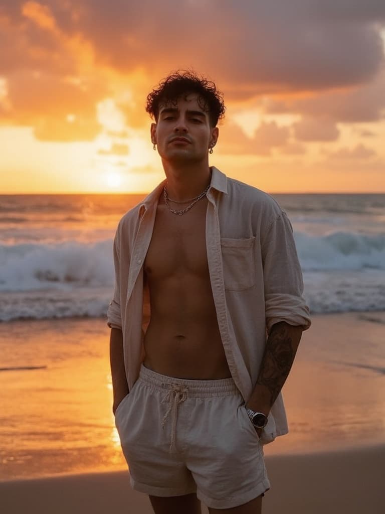 AI-generated dating app photos - Create attractive, eye-catching photos perfect for dating apps and social profiles.